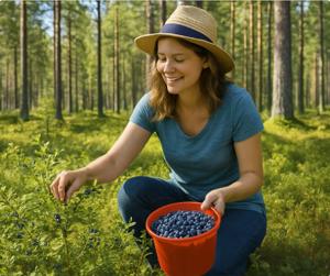 Plocka blåbär – naturens eget supergodis