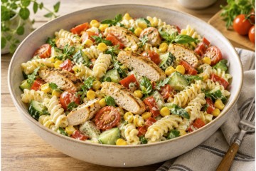 Bild på Kyckling pastasallad