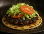 Bild på Smashed burger på Tortilla