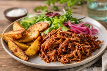 Bild på Pulled pork med klyftpotatis
